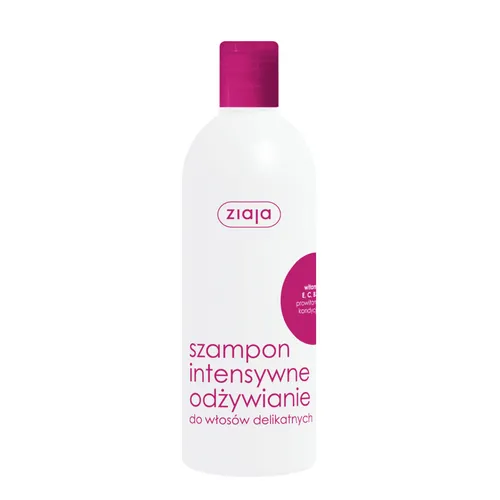 ziaja intensywne odżywianie - szampon do włosów delikatnych, 400 ml
