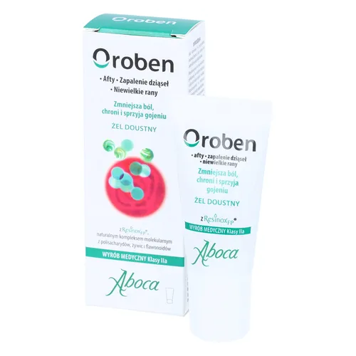 Aboca Oroben - żel doustny na afty i pleśniawki, 15 ml