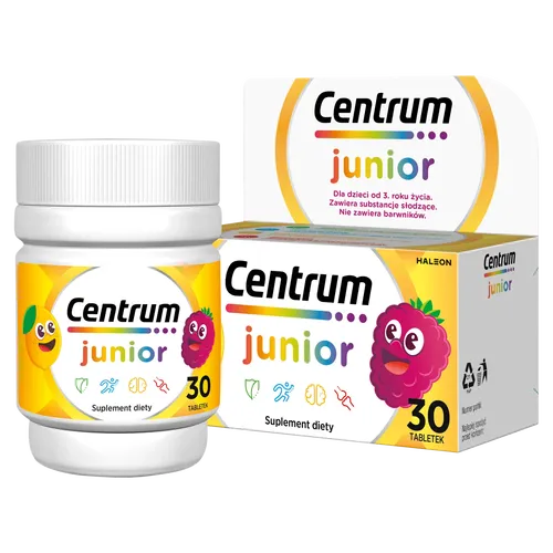 Centrum Junior dla dzieci, 30 tabletek do ssania