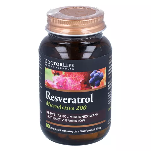 Doctor Life Resveratrol MicroActive, 60 kapsułek