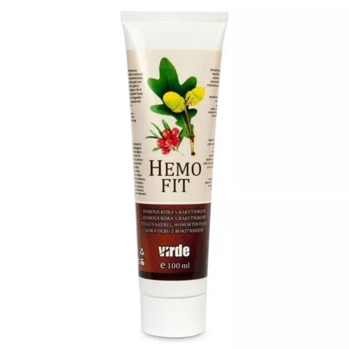 Virde hemofit - żel z kory dębowej i rokitnika na hemoroidy, 100 ml