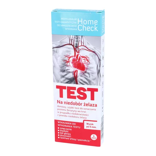MILAPHARM - test na niedobór żelaza, 1 sztuka