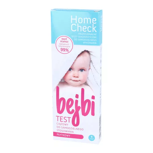 Milapharm - test ciążowy BEJBI płytkowy, 1 sztuka