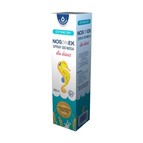 Nosonek - izotoniczna woda morska w sprayu dla dzieci, 120 ml