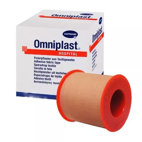 Omniplast - przylepiec tkaninowy z wiskozy, 2,5 cm x 5m, 1 sztuka