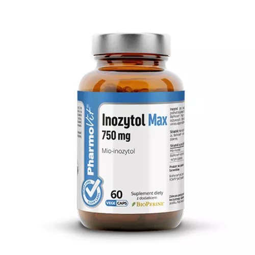 PharmoVit Inozytol Max 750 mg, 60 kapsułek
