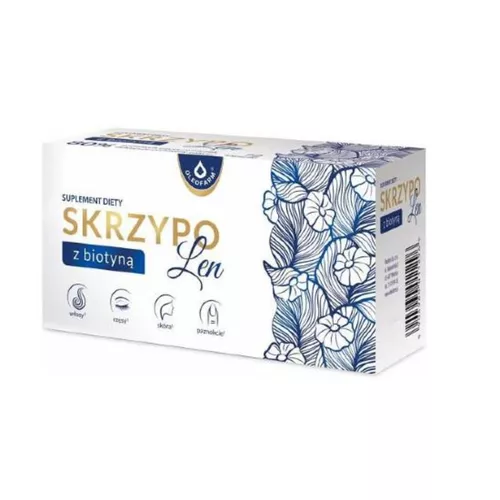Skrzypolen z biotyną, 60 kapsułek