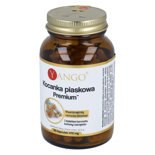 Yango Kocanka piaskowa Premium, 90 kapsułek
