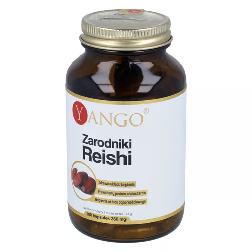 Yango Zarodniki Reishi, 100 kapsułek