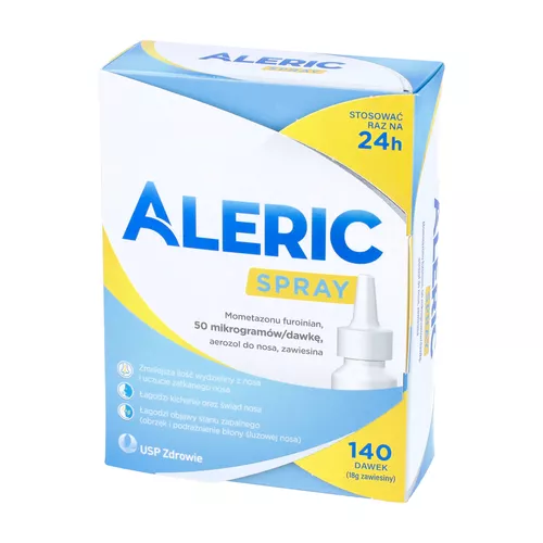 Aleric Spray 50 mg, 140 dawek