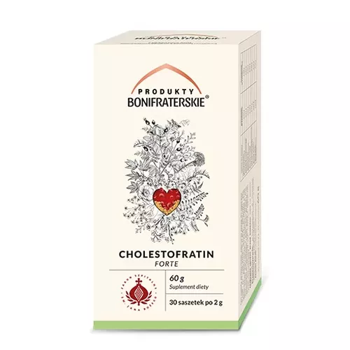 Produkty Bonifraterskie Cholestofratin Forte, 30 saszetek