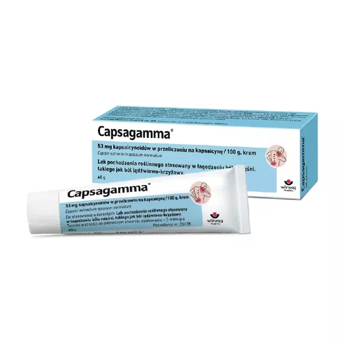 Capsagamma 53 mg/100 g, krem, 40 g