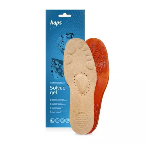 Kaps - żelowe wkładki korygujące SOLVEO GEL, rozmiar 44/45, 1 para