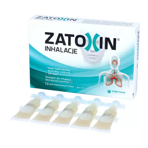 Zatoxin Inhalacje, roztwór do inhalacji 3 ml x 10 szt.
