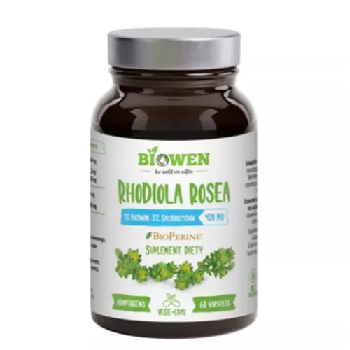 Biowen Rhodiloa Rosea 420 mg, 60 kapsułek