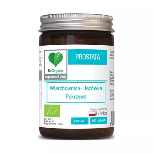 BeOrganic Prostata, 100 tabletek