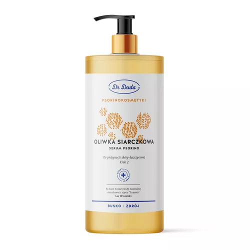 Dr Duda Serum Psorino-Mineral - oliwka siarczkowa do skóry suchej i łuszczycowej, 500 g