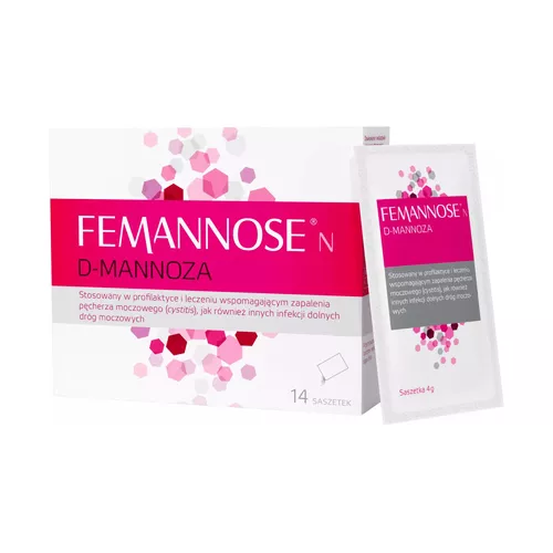 Femannose N - na infekcje dróg moczowych, 14 saszetek