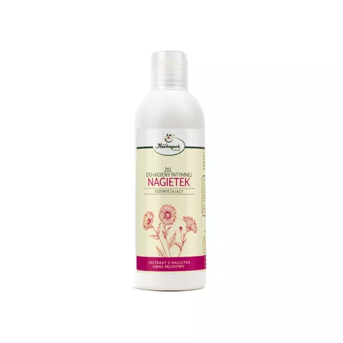 Herbapol - odświeżający żel do higieny intymnej, nagietek, 250 ml