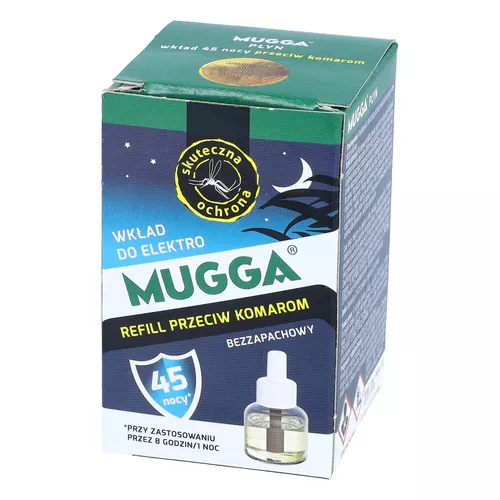 MUGGA Electro - wkład przeciw komarom do urządzenia elektrycznego, 35 ml