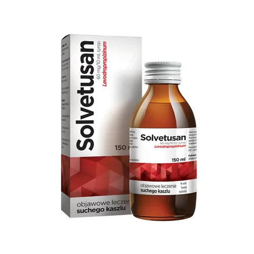 Solvetusan 60 mg/ 10 ml, syrop, 150 ml