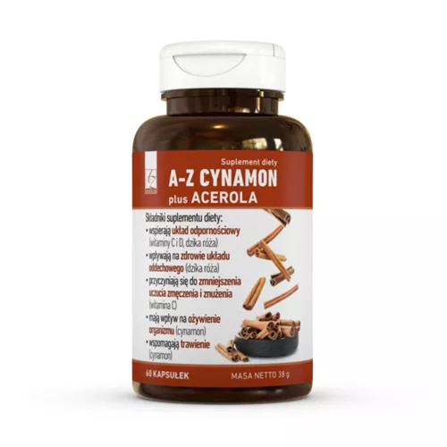 A-Z Cynamon plus acerola, 60 kapsułek
