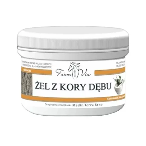 Farm-Vix - żel z kory dębu, działanie ściągające, 350 g