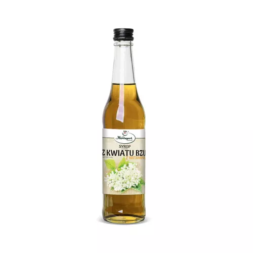 Herbapol Kraków, Syrop z kwiatu bzu z witaminą C, 420 ml