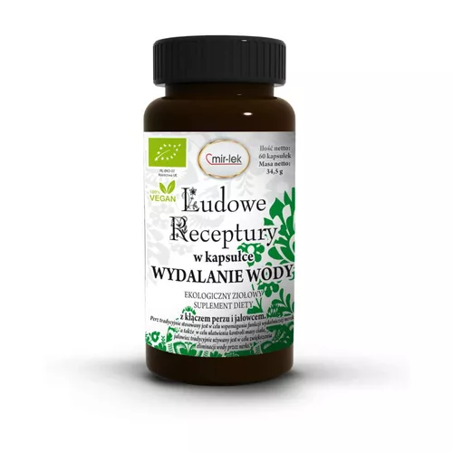 Ludowe Receptury Wydalanie Wody, 60 kapsułek