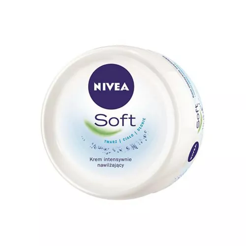 Nivea Soft - krem intensywnie nawilżający z olejkiem jojoba i witaminą E, 100 ml