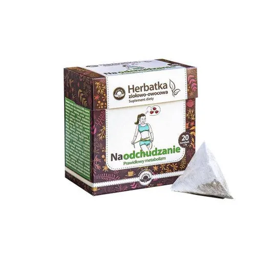 Natura Wita - herbatka ziołowo-owocowa, na odchudzanie, 20 saszetek