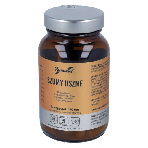 Panaseus Szumy uszne, 50 kapsułek
