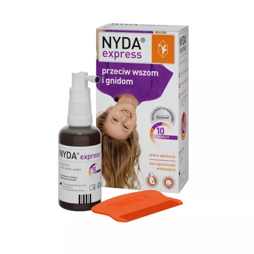 SIROWA - Nyda express, aerozol przeciw wszom i gnidom, 50 ml