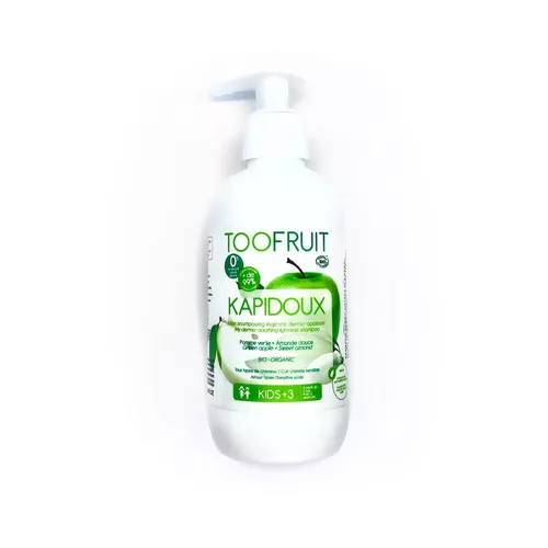 TooFruit - szampon dermo-kojący dla dzieci, zielone jabłko i migdały, 200 ml