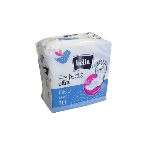 bella perfecta ultra blue - ultracienkie podpaski, bezzapachowe, 10 sztuk
