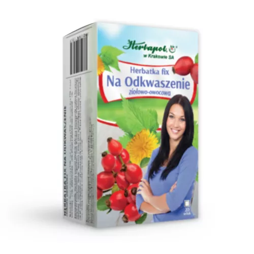 Herbapol Kraków Herbatka fix Na Odkwaszenie, 20 saszetek