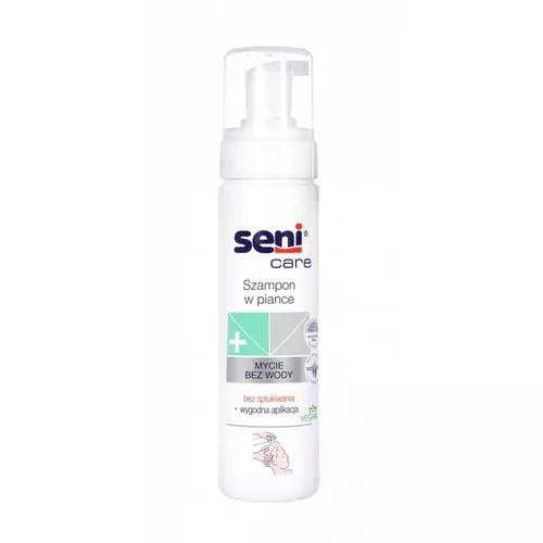 Seni Care - szampon w piance bez spłukiwania, 200 ml