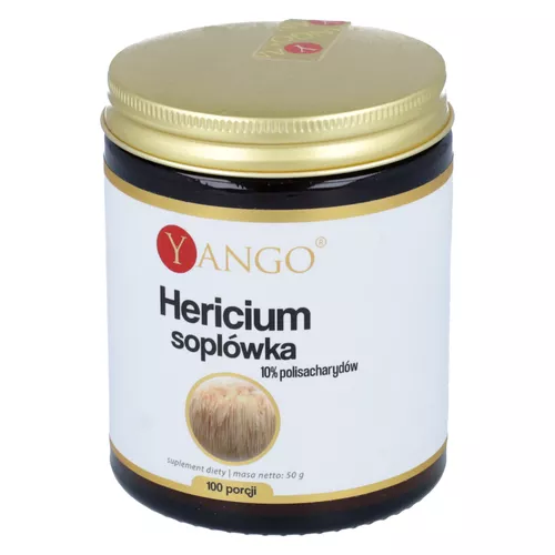 Yango Hericium (Soplówka jeżowata), proszek, 50 g