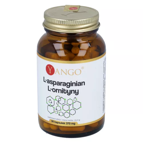 Yango L-asparaginian L-ornityny, 90 kapsułek