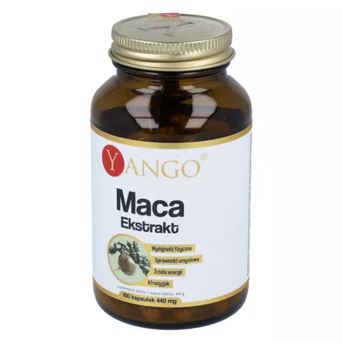 Yango Maca Ekstrakt, 100 kapsułek
