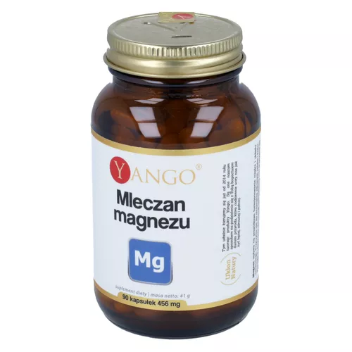 Yango Mleczan magnezu, 90 kapsułek