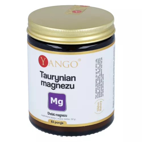Yango Taurynian magnezu, proszek, 50 g