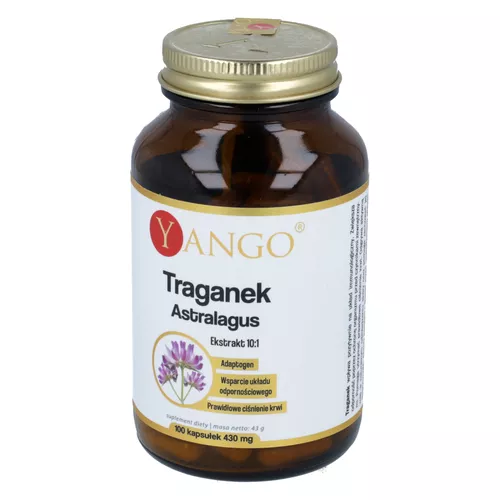 Yango Traganek (Astralagus), 100 kapsułek