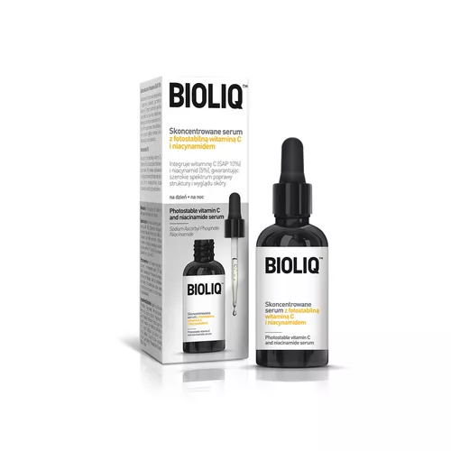 BIOLIQ PRO - skoncentrowane serum z fotostabilną witaminą C i niacynamidem, wygładza skórę, 20 ml