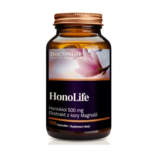 Doctor Life - HonoLife ekstrakt z kory magnolii, 100 kapsułek