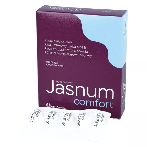 Jasnum Comfort, 10 globulek dopochwowych