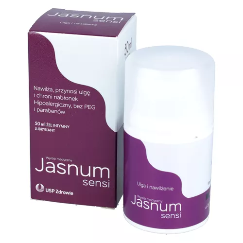 Jasnum Sensi, żel intymny, 50 ml
