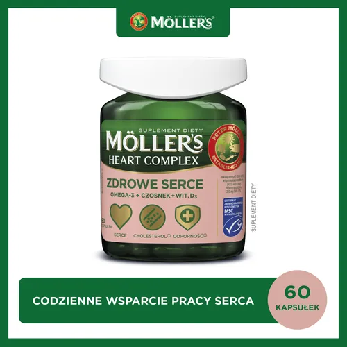 Mollers Zdrowe Serce, 60 kapsułek
