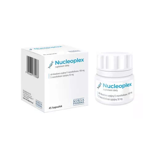 Nucleoplex, kompleks nukleotydów,  45 kapsułek
