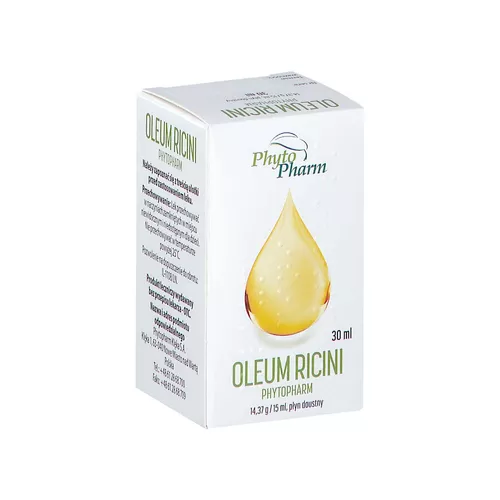 Oleum Ricini 14,37 g/15 ml, płyn doustny, 30 ml